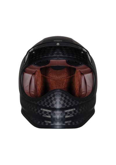 Just1 J-storm Solid Carbon Kapalı Kask Siyah
