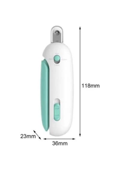 Muhtelif Törpülü Hazneli Ayarlanabilir 1-3,5 Mm Kademeli Kedi & Köpek Tırnak Makası