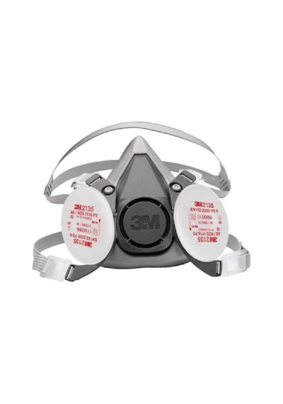 Ffp3 Maske Set 3M 6200 Yarım Yüz Maske + 3M 2135 Ffp3 Filtre Kombine Set
