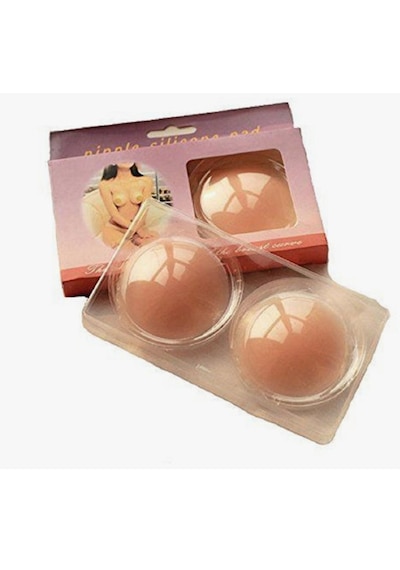 Petinka Nipple Pad Silikon Göğüs Ucu Kapatıcı Gizleyici Bant Aparat Krem