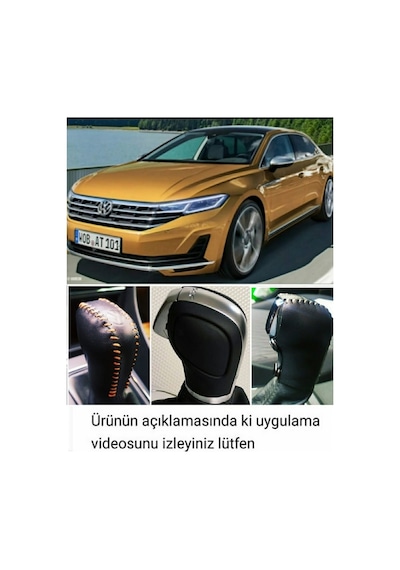Volkswagen Dsg , Passat Otomatik Vites Kılıfı Hakiki Deri