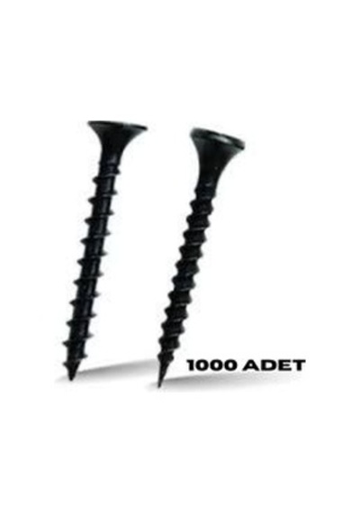 3,5x45 Mm Sık Dişli Alçıpan Vidası 1000 Adet