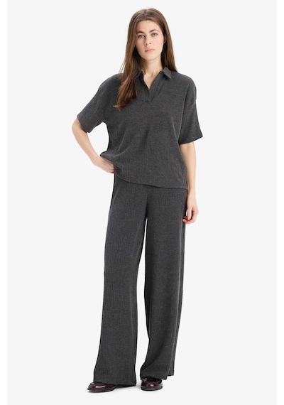 DeFacto Wide Leg Geniş Paça Bürümcük Pantolon E3232AX25SPAR148