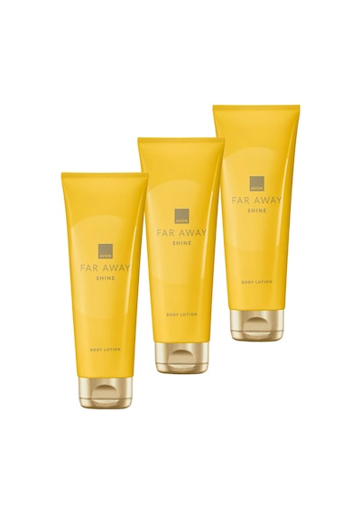 Avon Far Away Shine Vücut Losyonu 3 x 125 ML
