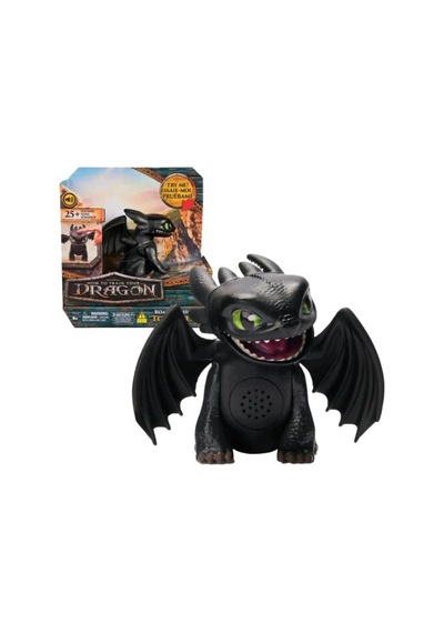 Spin Master Dreamworks Dragons Mini İnteraktif Ejderha Toothless 6072696 20151465 Ejderhanı Nasıl Eğitirsin