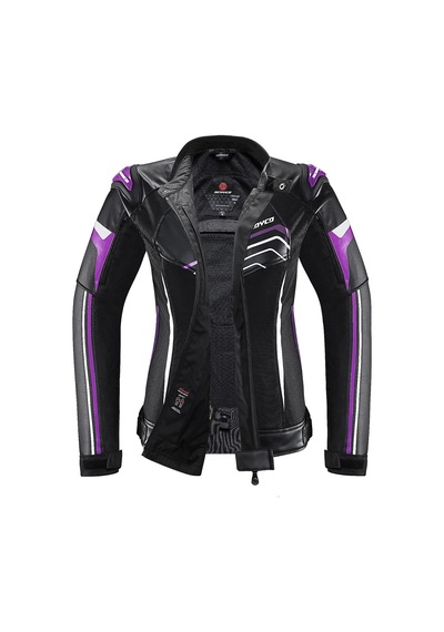 Jk153w Purple 4 Mevsim Kadın Deri Mont