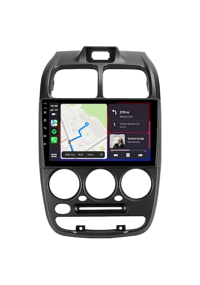 Hyundai Accent 2000-2007 Android Multimedya Carplay Android Auto Navigasyon 10gb Ram 256gb Pro 9"