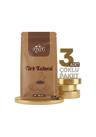 Afia Türk Kahvesi 3x200 Gr
