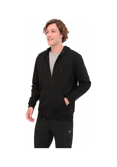 Lescon Lumberjack 5w Mb Sn72 Fz Hod 5pr Fermuarlı Sweatshirt Siyah
