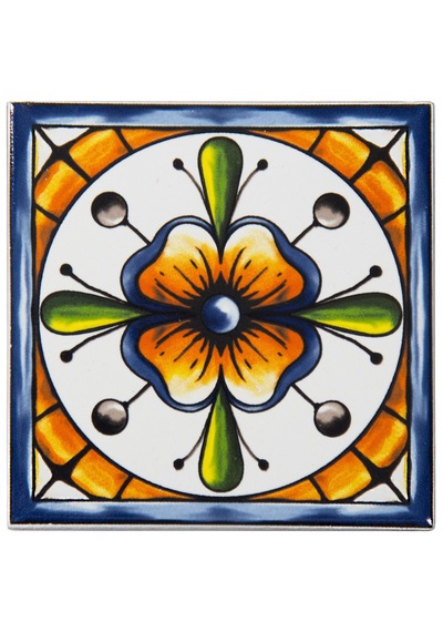 Can Seramik – 10x10 Cm. Cç-55 Kütahya Çini Karo 5'li 1 Paket