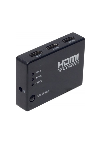 Powermaster 3 Giriş 1 Çıkış HDMI Switcher Toplayıcı PM-6853