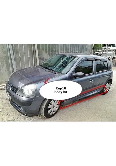 Reno Clio 2 Rs Yan Marşpiyel Takımı - Plastik