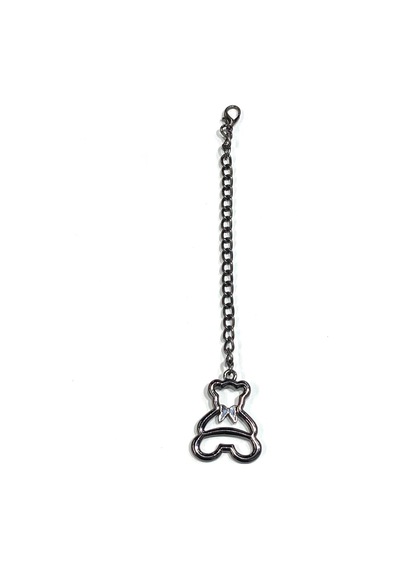 Karantuhafiye Metal Çanta Sallantı Süsü / 20 Cm / Slt2 Antrasit