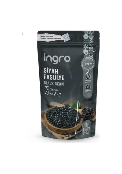 İngro Glutensiz Siyah Fasulye 700 Gr