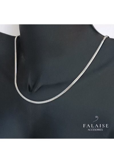 İtalyan Zincir Kolye 3mm - Gümüş Gümüş
