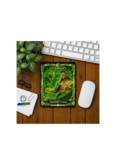 Mortal Kombat Johhny Cage Baskılı Oyuncu Mousepad 0183
