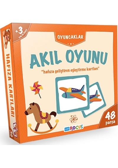 Blue Focus Oyuncaklar Akıl Oyunu - Eşleştirme Kartları