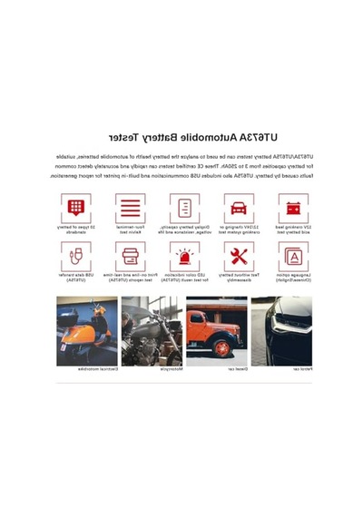 Akü Test Cihazı, 3 Ah - 250 Ah Kapasite İle Uyumlu