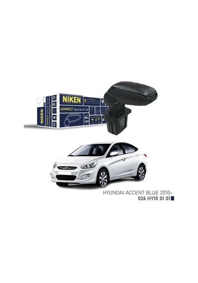 Niken Hyundai Accent Blue 2010 Araca Özel Kol Dayama Siyah - Ekolmaks