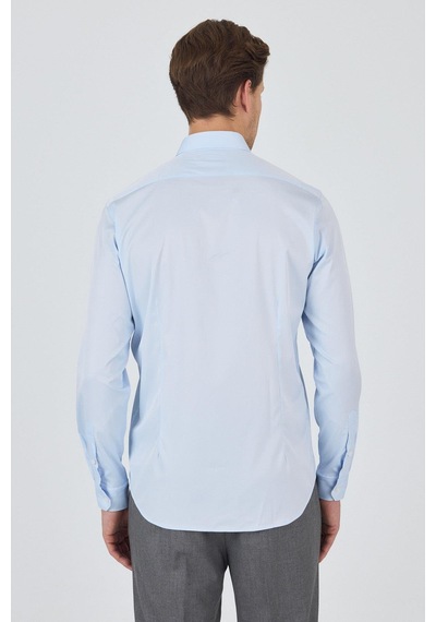 İmza Uzun Kol Düz Bez Ayağı Sert Yaka Cepsiz Pamuklu Classic Slim Fit Gömlek 1004250160 Koyu Mavi İmza Uzun Kol Düz Bez Ayağı Sert Yaka Cepsiz Pamuklu Classic Slim Fit Gömlek 1004250160 Koyu Mavi