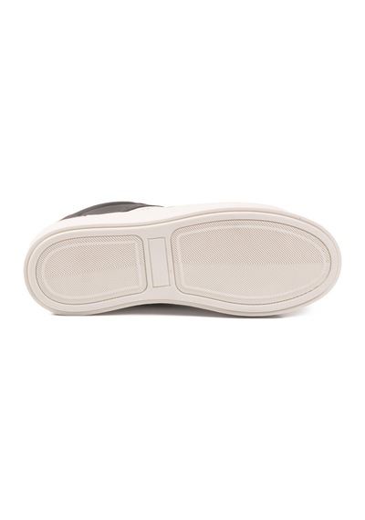 United Colors Of Benetton Siyah Beyaz Bağcıklı Cilt Memory Foam Unisex Spor Ayakkabı Bnı-12074 G Siyah - Beyaz