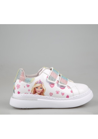 Bücür Ortopedi 502 Barbili Beyaz Çocuk Sneakers Beyaz