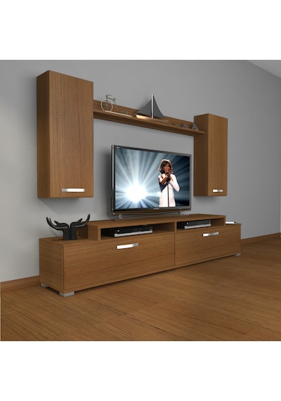 Decoraktiv Ekoflex 7 Slm Tv Ünitesi Tv Sehpası Ceviz