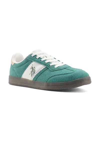 U.s. Polo Assn. Sandra 5fx Uniseks Sneaker Yeşil Yeşil