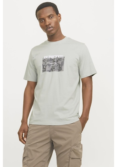 Jack & Jones Jcotarmac Camo Front Tee Ss Crew Neck Ln Yeşil Renkli Jack & Jones Jcotarmac Camo Front Tee Ss Crew Neck Ln Yeşil Renkli