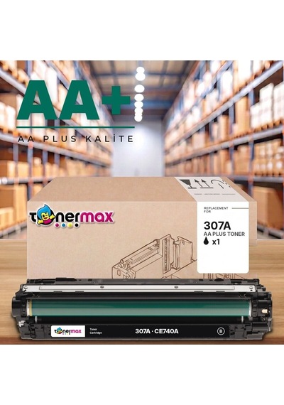 Hp 307a Ce740a Siyah Uyumlu Toner Aa Plus / Color Laserjet Cp5225 / Cp5225n / Cp5225dn