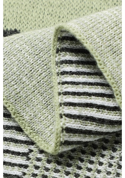Kız Ve Erkek Bebek Için Triko Örgü Bebek Battaniyesi 85cm X85cm Açık Yeşil Koalacık Yesıl5 Yesıl5