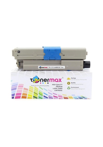 Tonermax Oki 44469809 C310 Uyumlu Toner Siyah/ C330 / C510 / C511 / C530 /