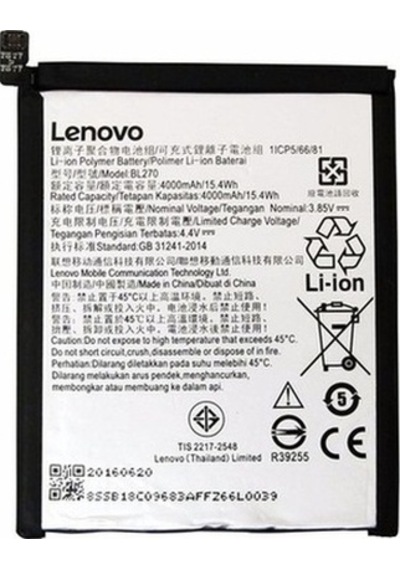 Lenovo K6 Note (BL270) Batarya Pil K53A48