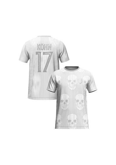 Gsstore Galatasaray Derrick Köhn Design Fc T-shirt C232395 Beyaz - Gri
