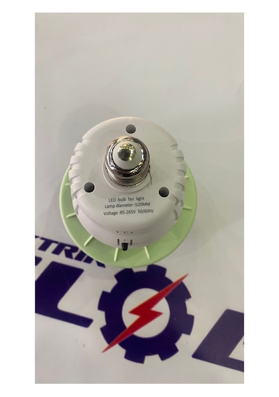 Lampist Uzaktan Kumandalı Pervaneli Fan LED Ampul (6 Kanat) LP7377 - 30W E27