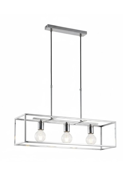 Cornelia 3'lü Sıralı Retro Sıralı Avize Ra-avz- 3197-58-24 Krom