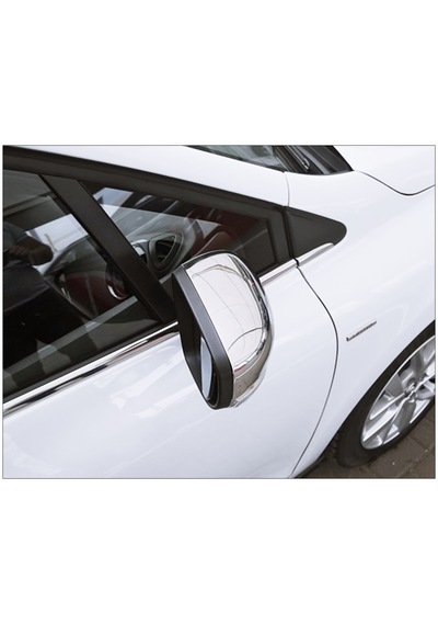 Renault Clio 4 Hb Krom Ayna Kapağı 2012-2019 Uyumlu 2 Parça P.Çelik