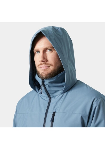 Helly Hansen Crew Hooded Mıdlayer Mont 2-9654 Washed Navy