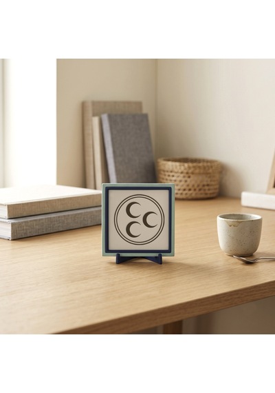 Üç Hilal Tasarımlı Modern Dekoratif Obje, Ev Ve Ofisiniz İçin Keyifli Ve Anlamlı Bir Aksesuar 10x10