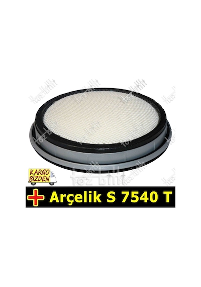Arçelik Uyumlu S 7540 Elektrikli Süpürge Motor Koruma Filtresi,