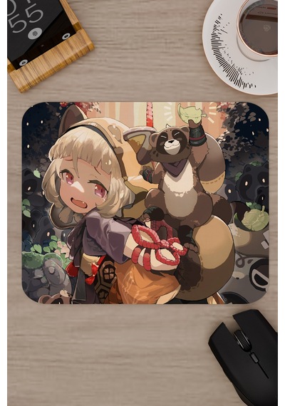 Sayu Genshin Impact Anime Oyuncu V5 - 22x18 Gaming Mouse Pad Fare Altlığı