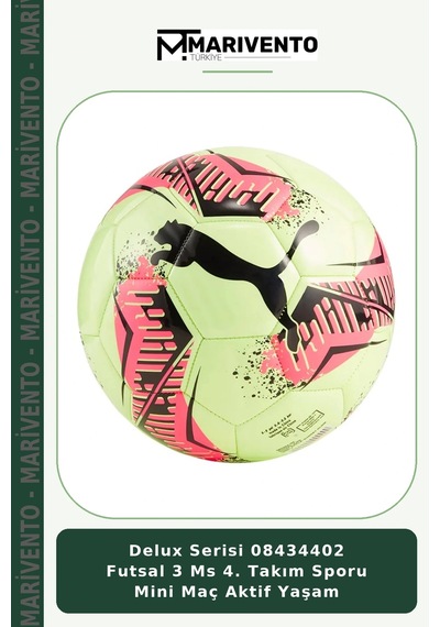 Delux Serisi 08434402 Futsal 3 Ms 4. Takım Sporu Mini Maç Aktif Yaşam Çok Renkli
