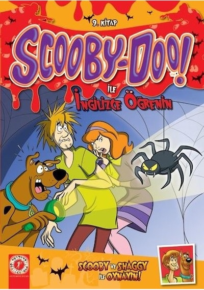 Scooby-Doo! İle İngilizce Öğrenin 9.Kitap - Scooby ve Shaggy ile Oynayın- Artemis Çocuk