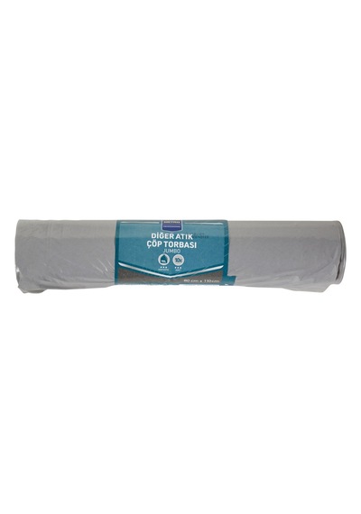 Metro Professıonal Çöp Torbası 80x110 Cm 10 Adet Koyu Gri 27 Mikron 2'li Ekonomik Paket - 2 Ade Tarı