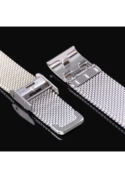 Xiaomi Mi Band 4 Mi Band 3 Kaliteli Metal Hasır Kordon Kayış