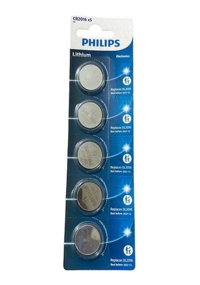 Philips Cr2016 3v Lityum Pil 5'li Paket