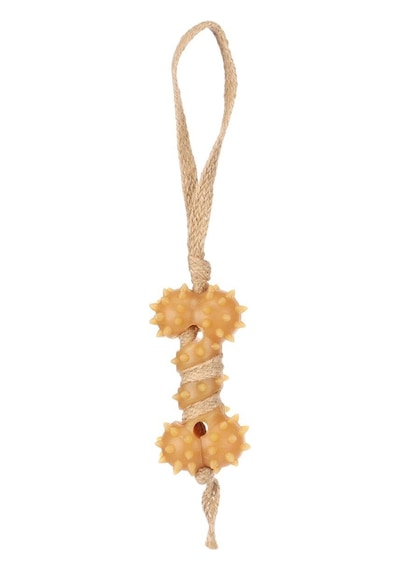 Flamingo Guma İp Sarılı Kemik Oyuncak