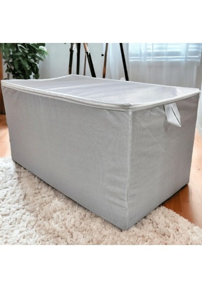 Hurç Melanj, Astarlı, Tekli, Açık Gri, Büyük Boy 50x50x100 Gri