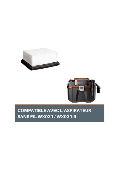 Wa6078 Wx031 Şarjlı Süpürge İçin Yedek Hepa Filtre