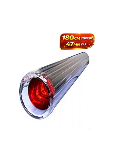 Solar 18x Vakum Cam Tüp Paketi 180cm Güneş Enerjisi Camı